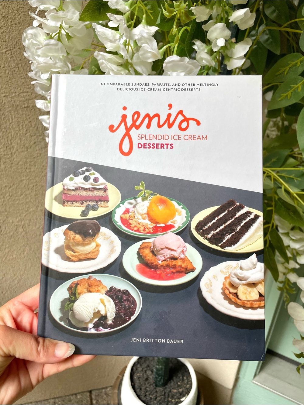 Jenni’s Splendid Ice Cream Desserts Cookbook - like new